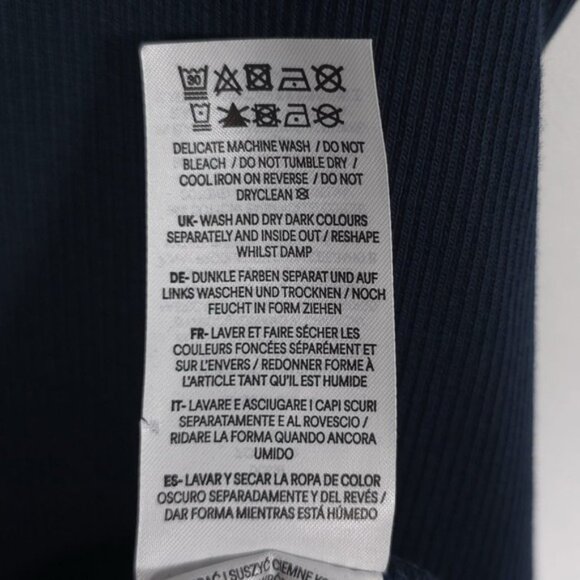 NWT Boden Racer Rib Jersey Midi Dress Sleeveless Fitted Size 20/22R Green D0610 - Picture 11 of 13